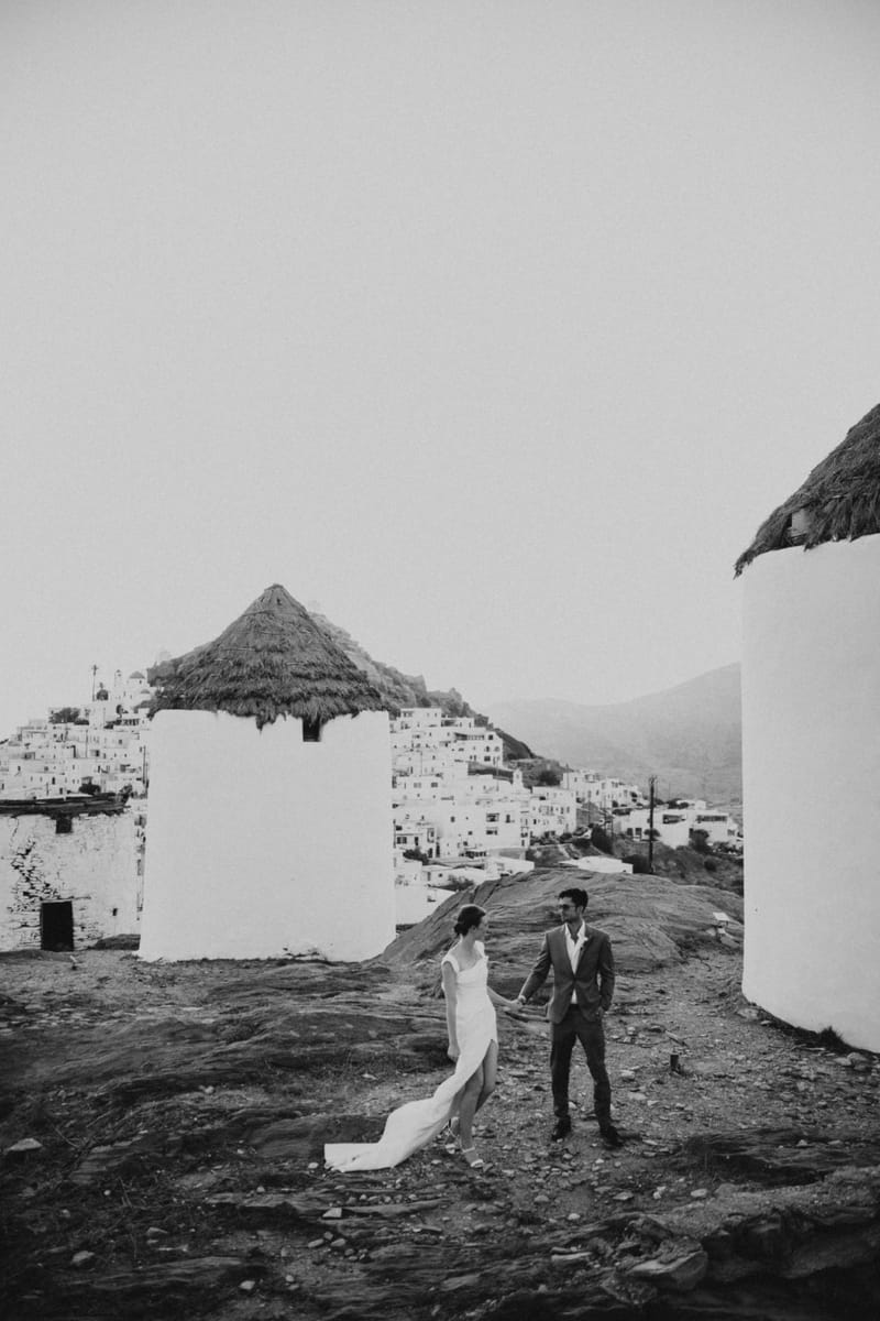 Caitlin & Mike Elopement in Ios