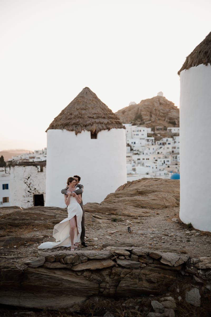 Caitlin & Mike Elopement in Ios