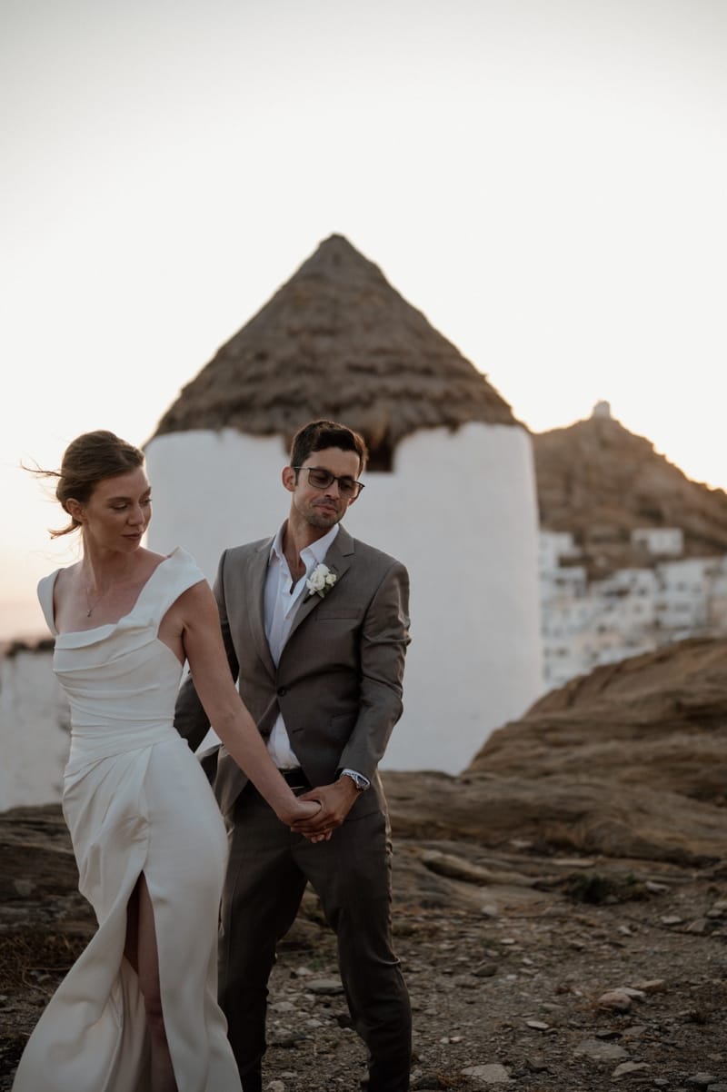 Caitlin & Mike Elopement in Ios