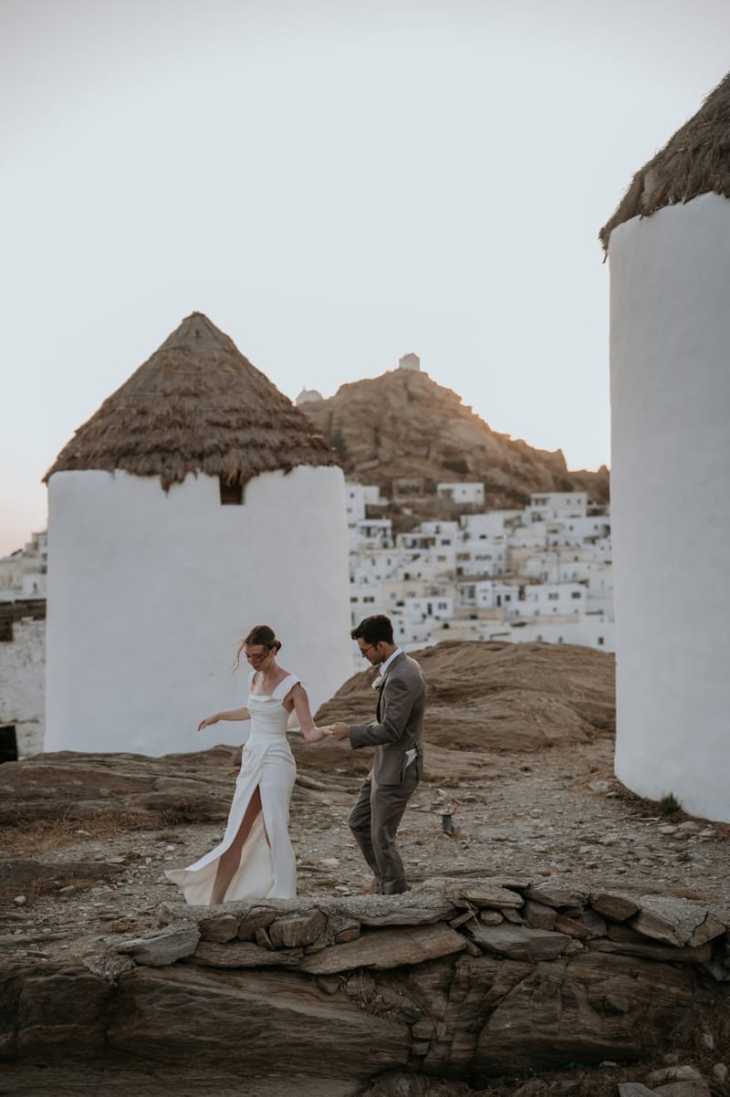 Caitlin & Mike Elopement in Ios