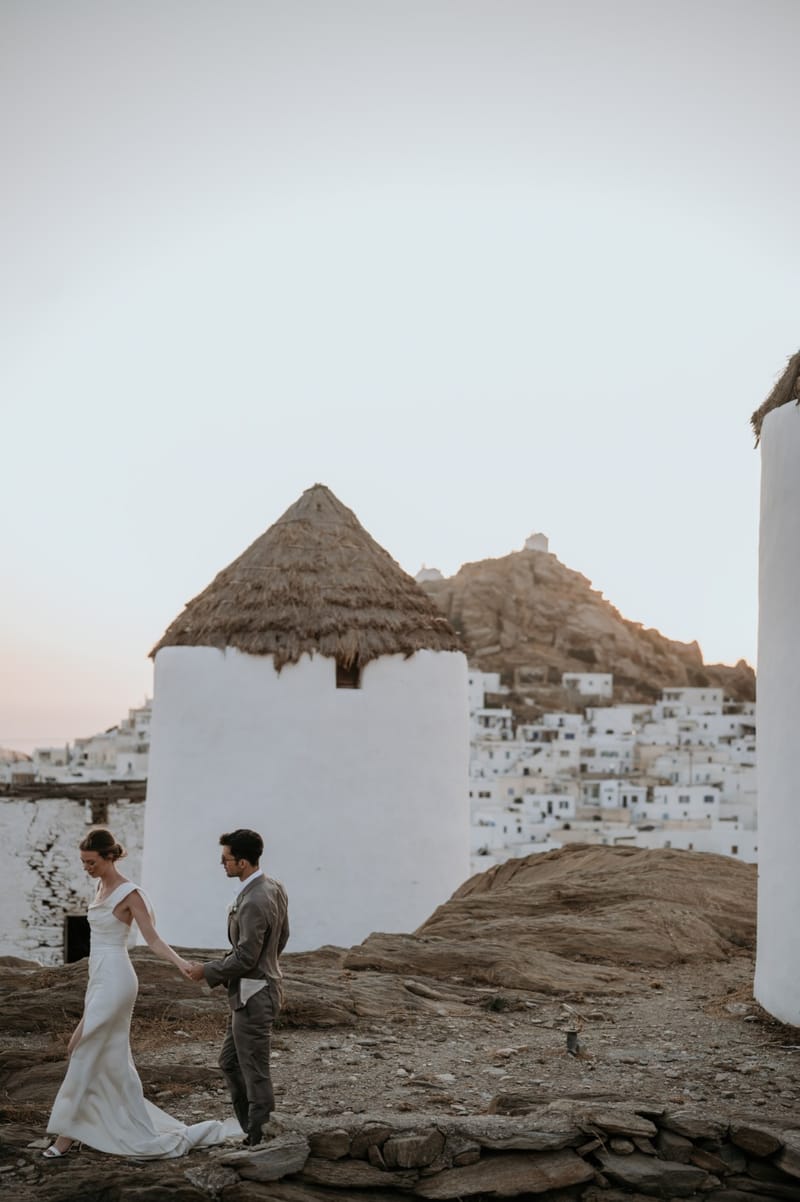 Caitlin & Mike Elopement in Ios