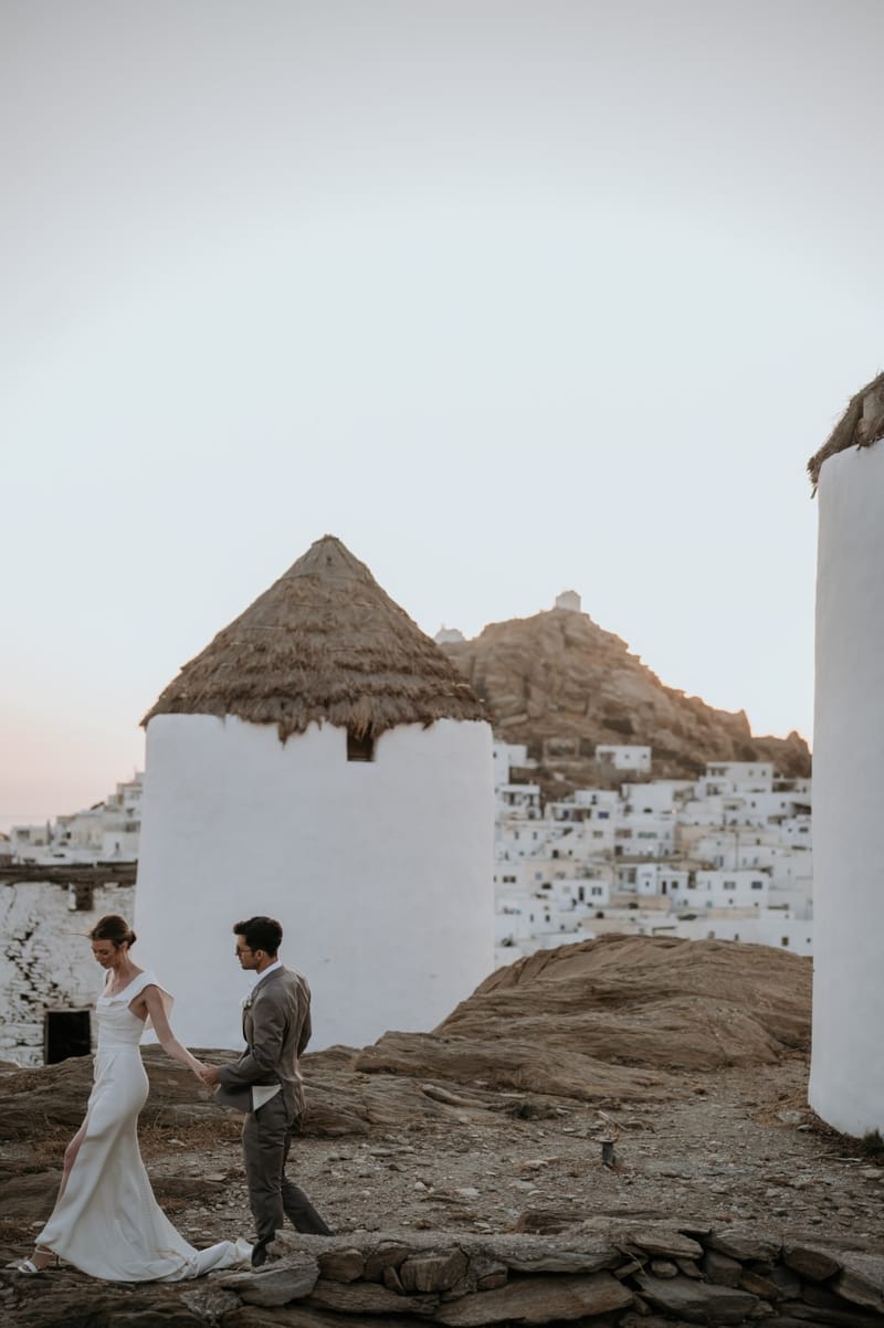 Caitlin & Mike Elopement in Ios