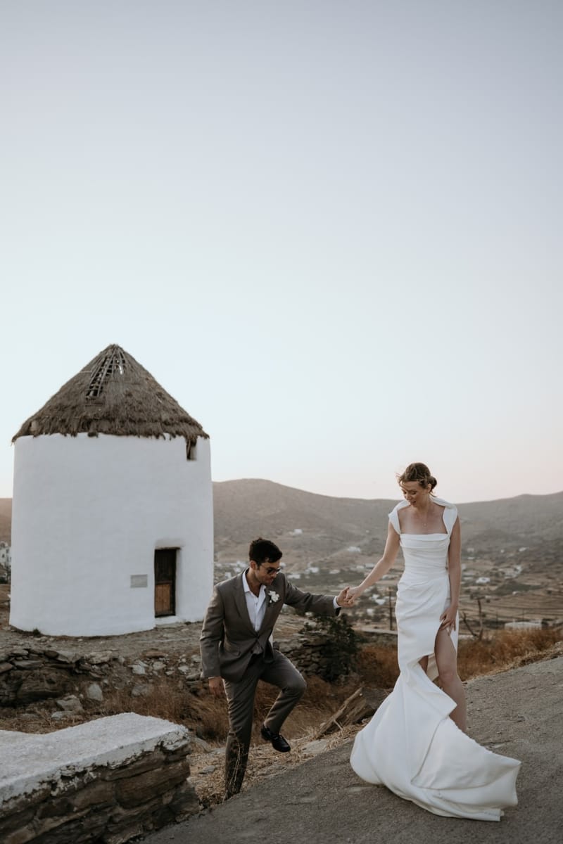 Caitlin & Mike Elopement in Ios