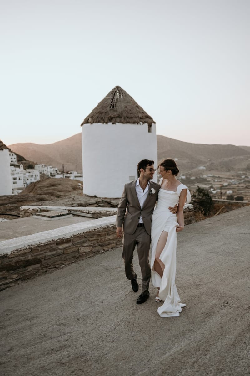 Caitlin & Mike Elopement in Ios