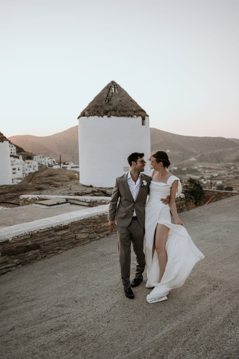 Caitlin & Mike Elopement in Ios