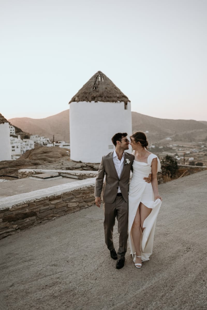 Caitlin & Mike Elopement in Ios