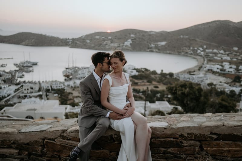 Caitlin & Mike Elopement in Ios