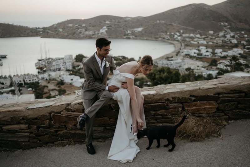 Caitlin & Mike Elopement in Ios