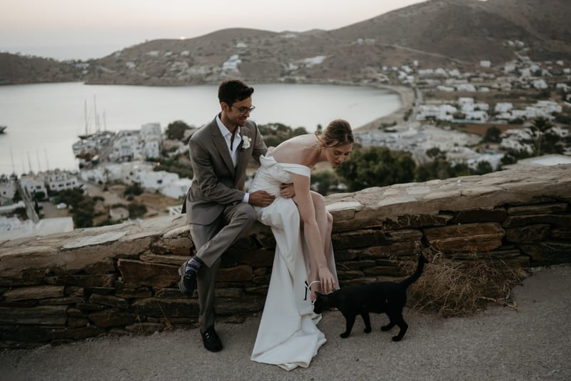 Caitlin & Mike Elopement in Ios