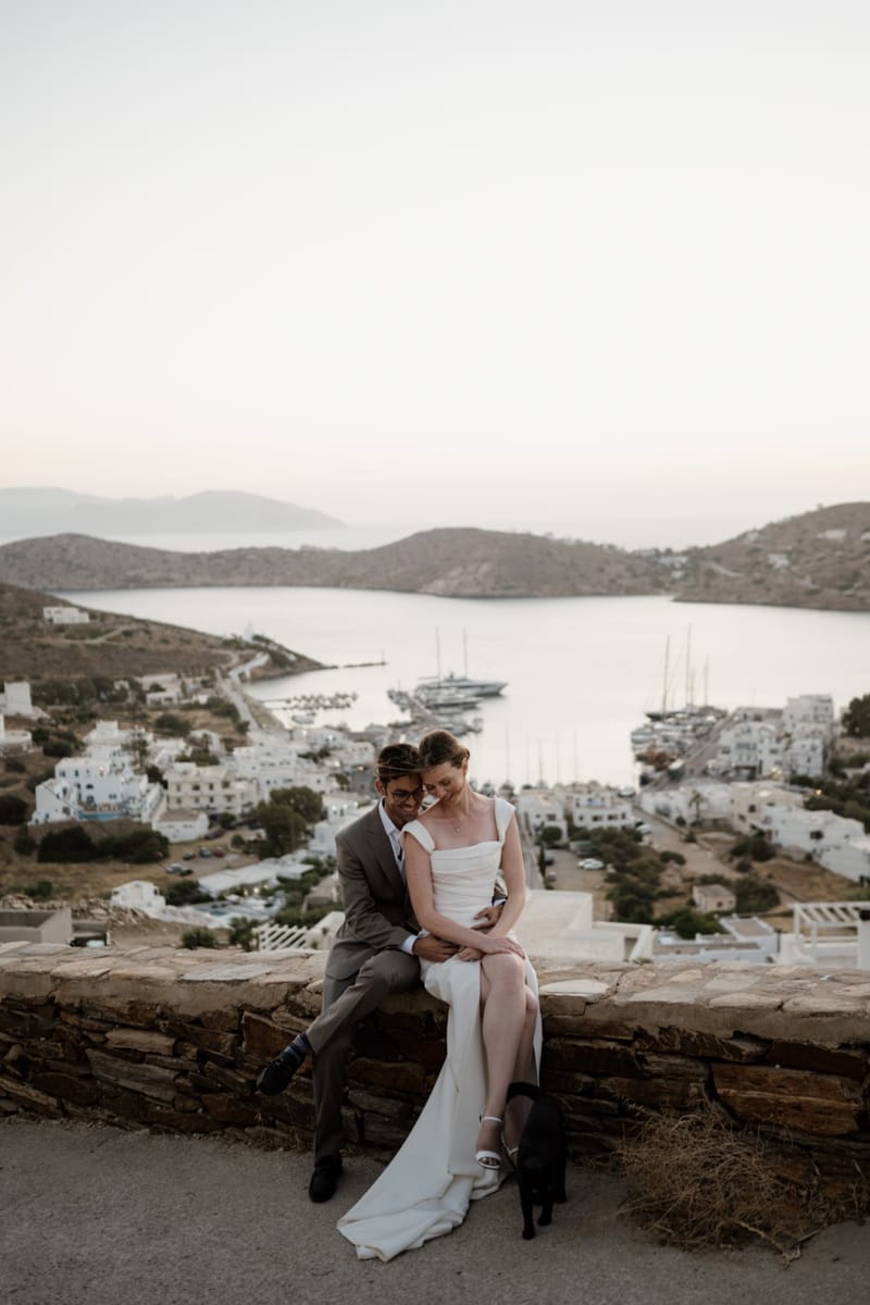 Caitlin & Mike Elopement in Ios