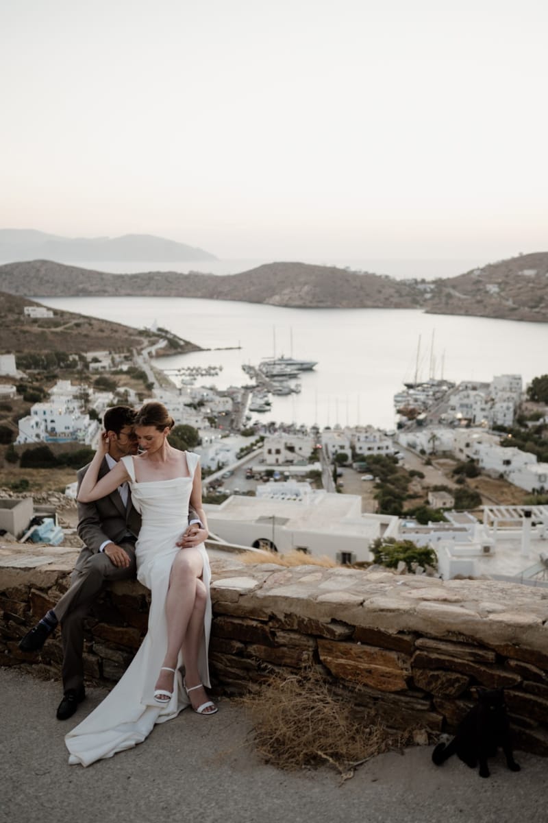 Caitlin & Mike Elopement in Ios