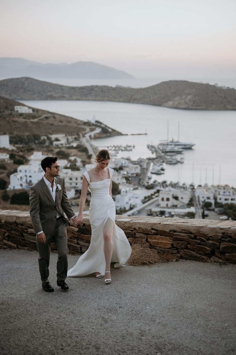 Caitlin & Mike Elopement in Ios