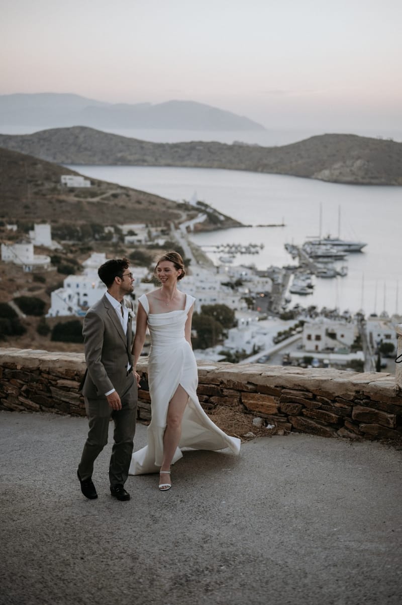 Caitlin & Mike Elopement in Ios