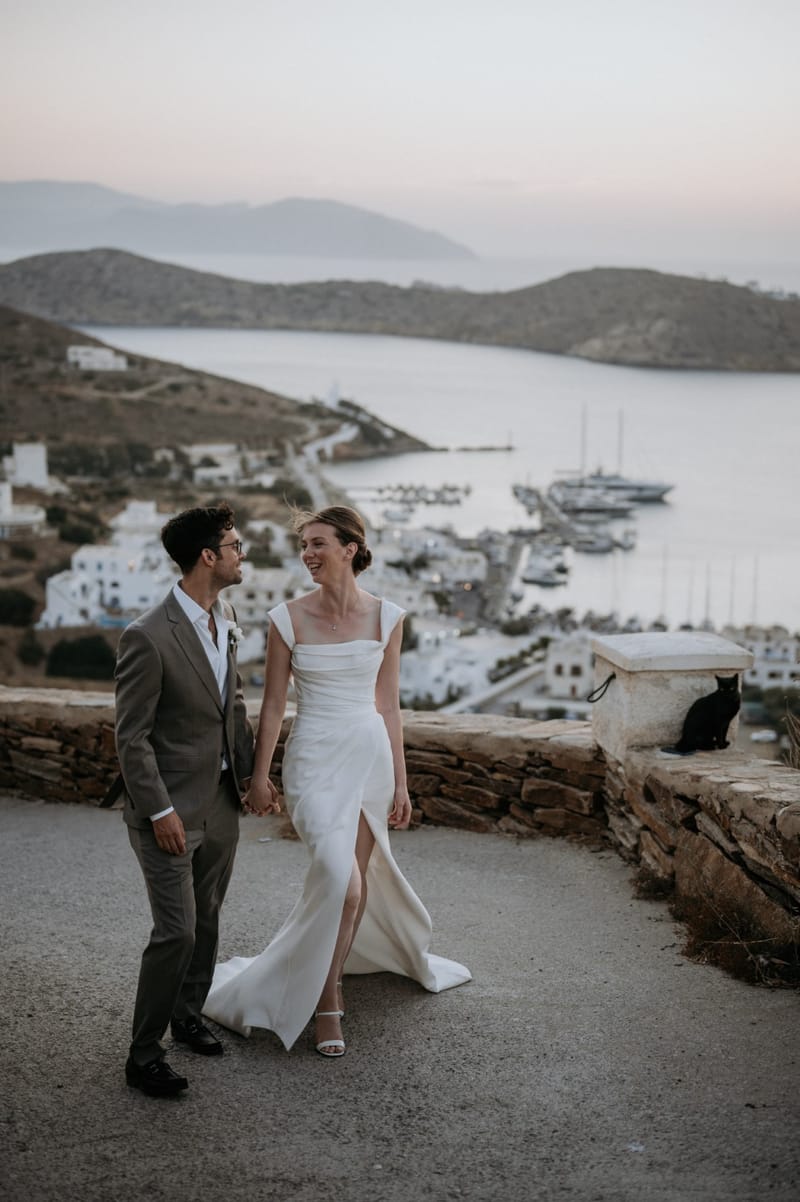 Caitlin & Mike Elopement in Ios