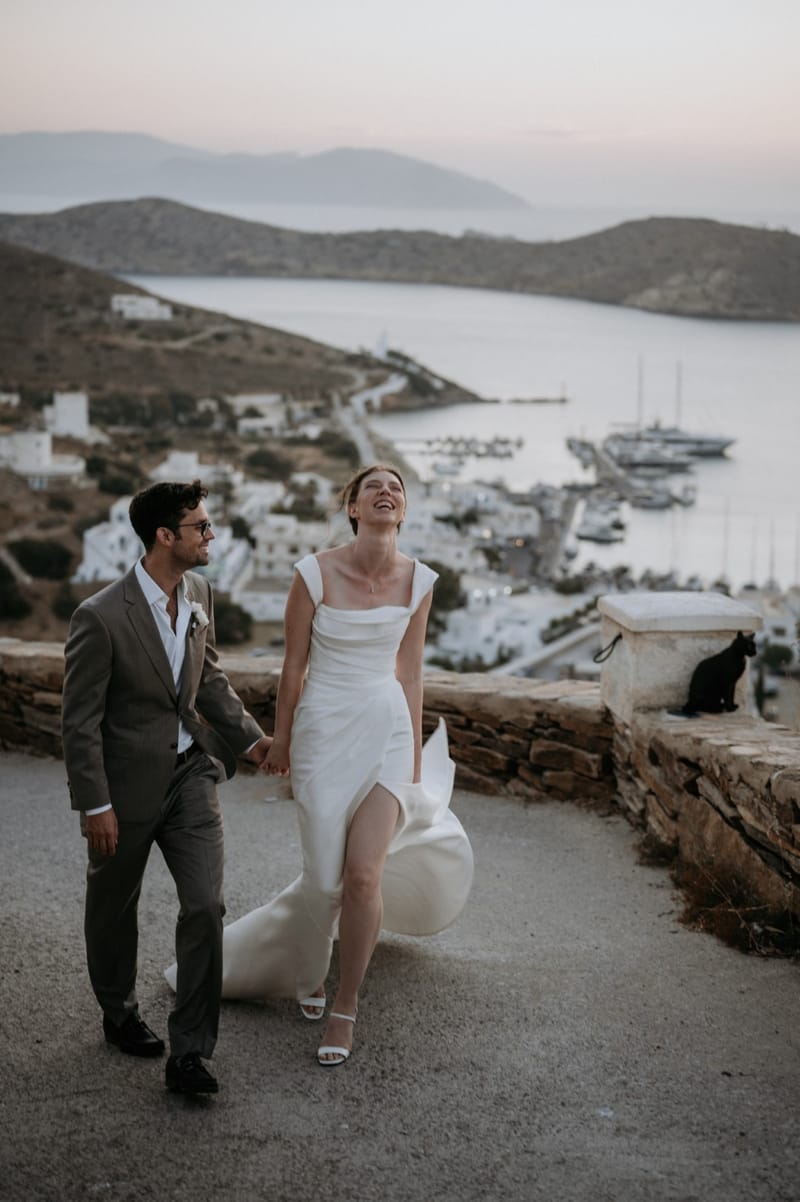 Caitlin & Mike Elopement in Ios