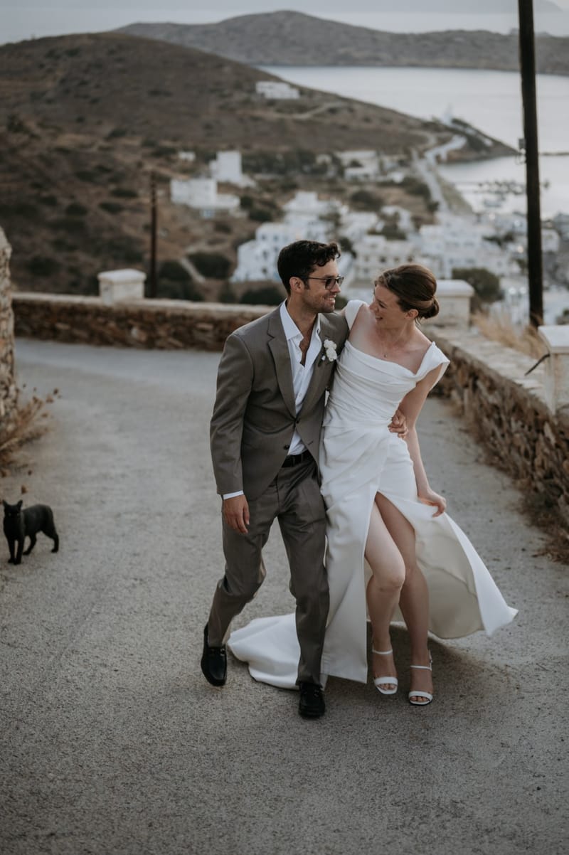 Caitlin & Mike Elopement in Ios