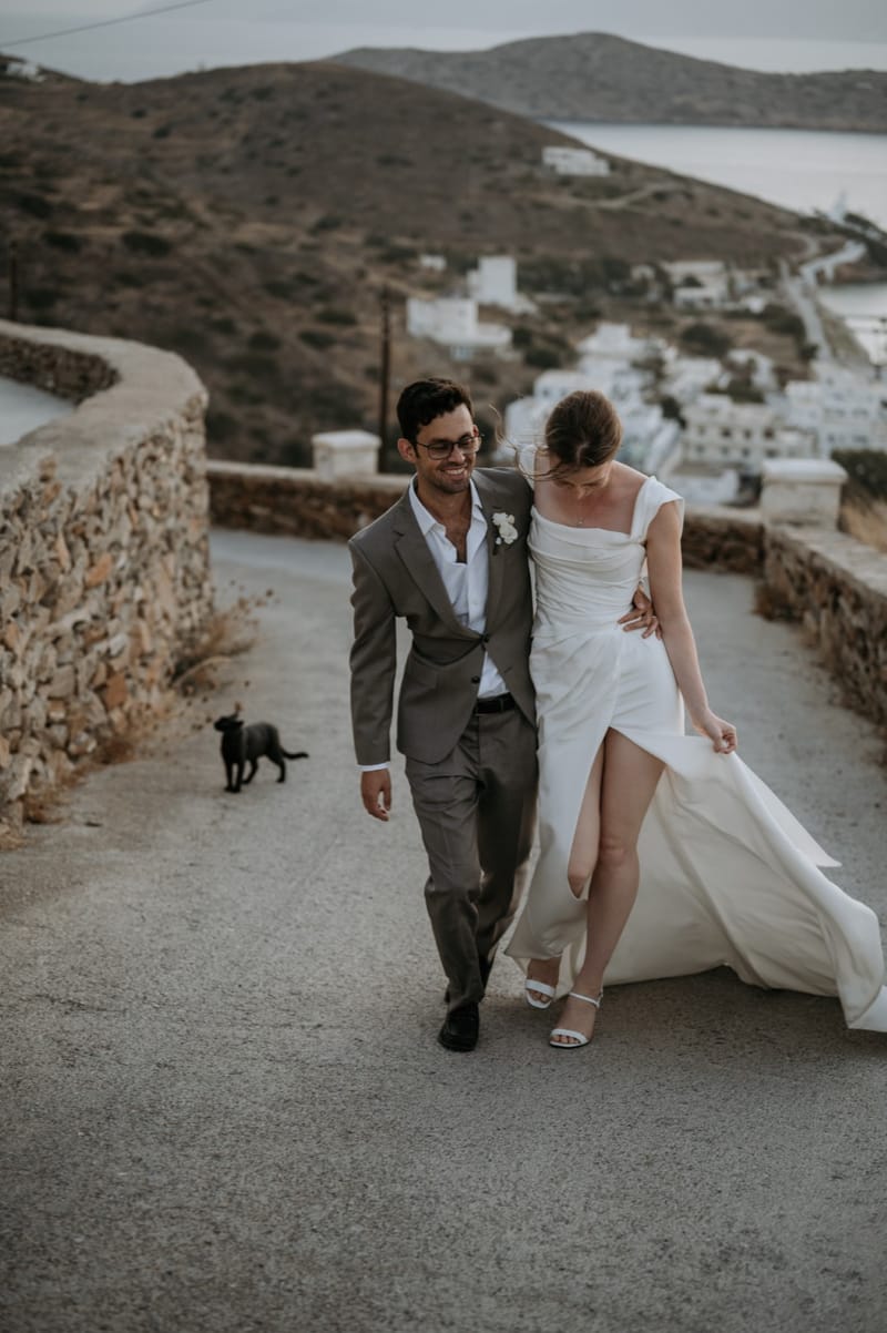 Caitlin & Mike Elopement in Ios