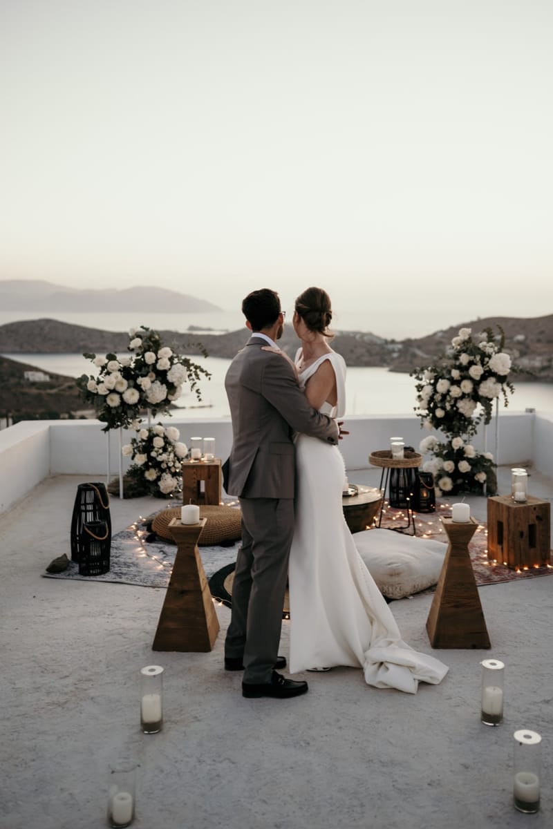 Caitlin & Mike Elopement in Ios