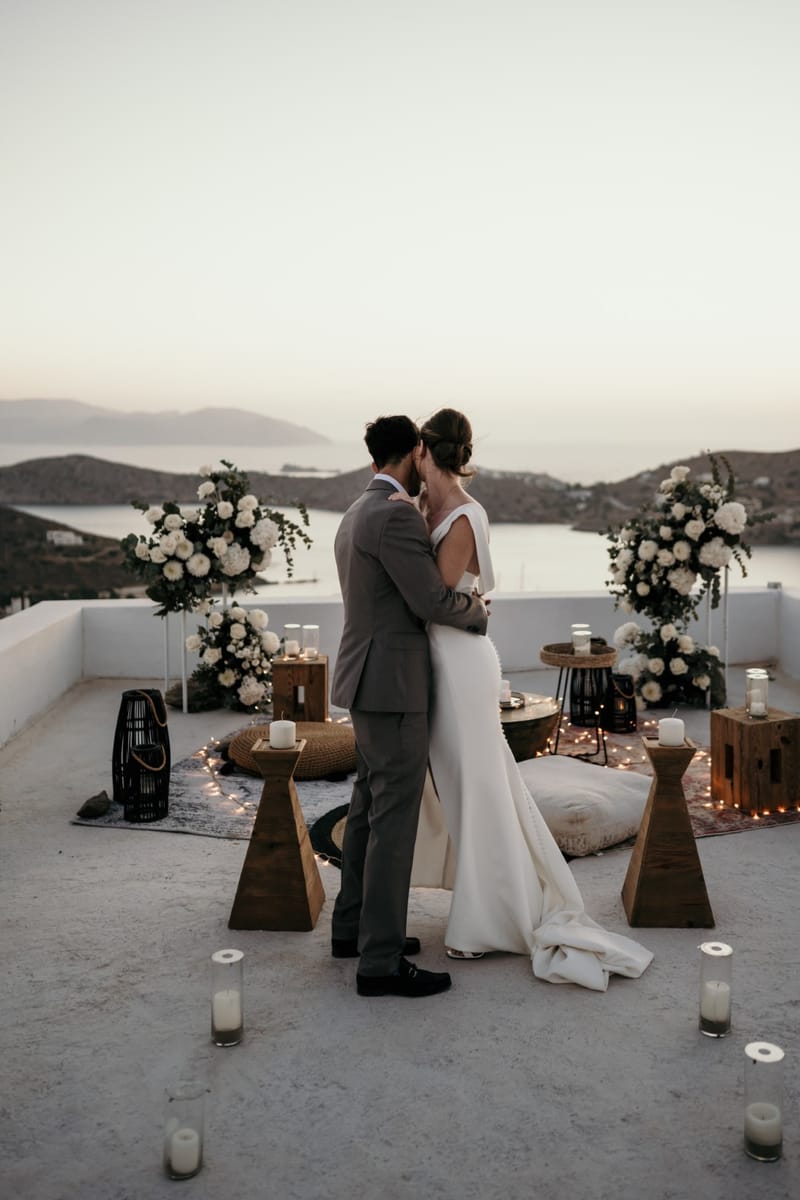 Caitlin & Mike Elopement in Ios