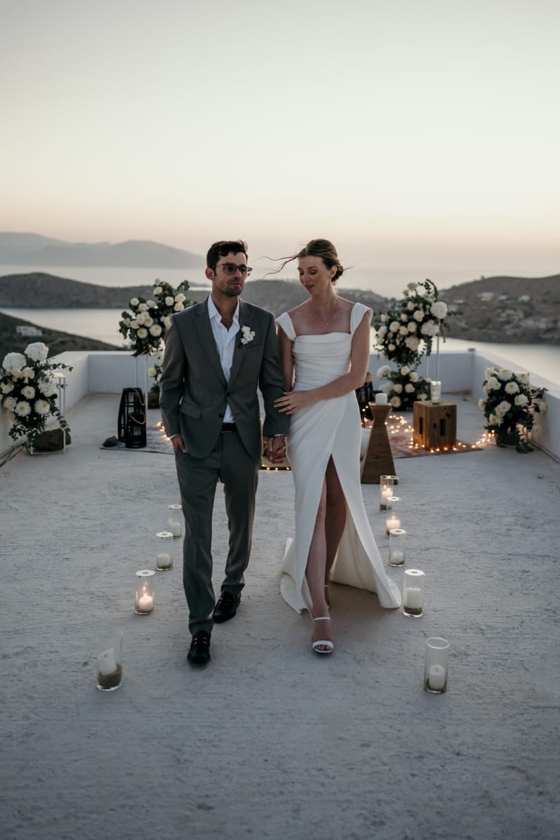 Caitlin & Mike Elopement in Ios