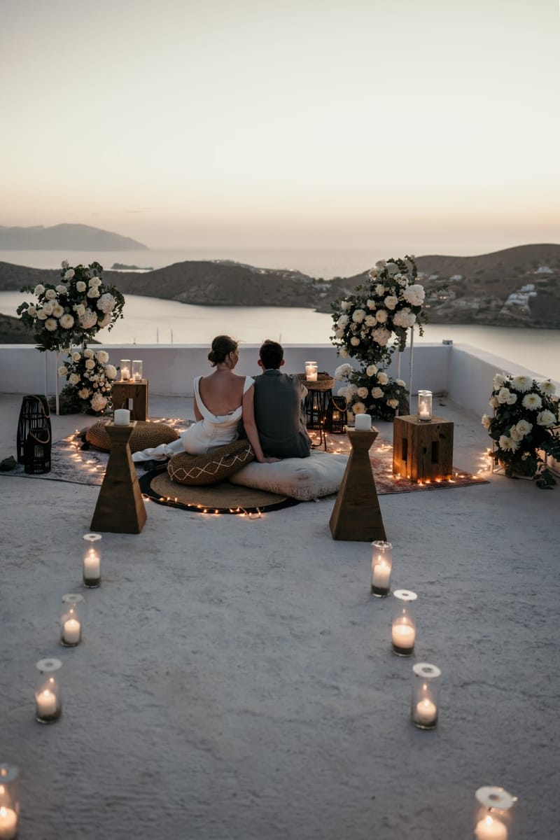 Caitlin & Mike Elopement in Ios