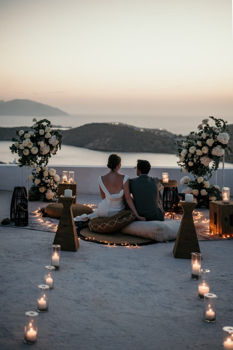 Caitlin & Mike Elopement in Ios