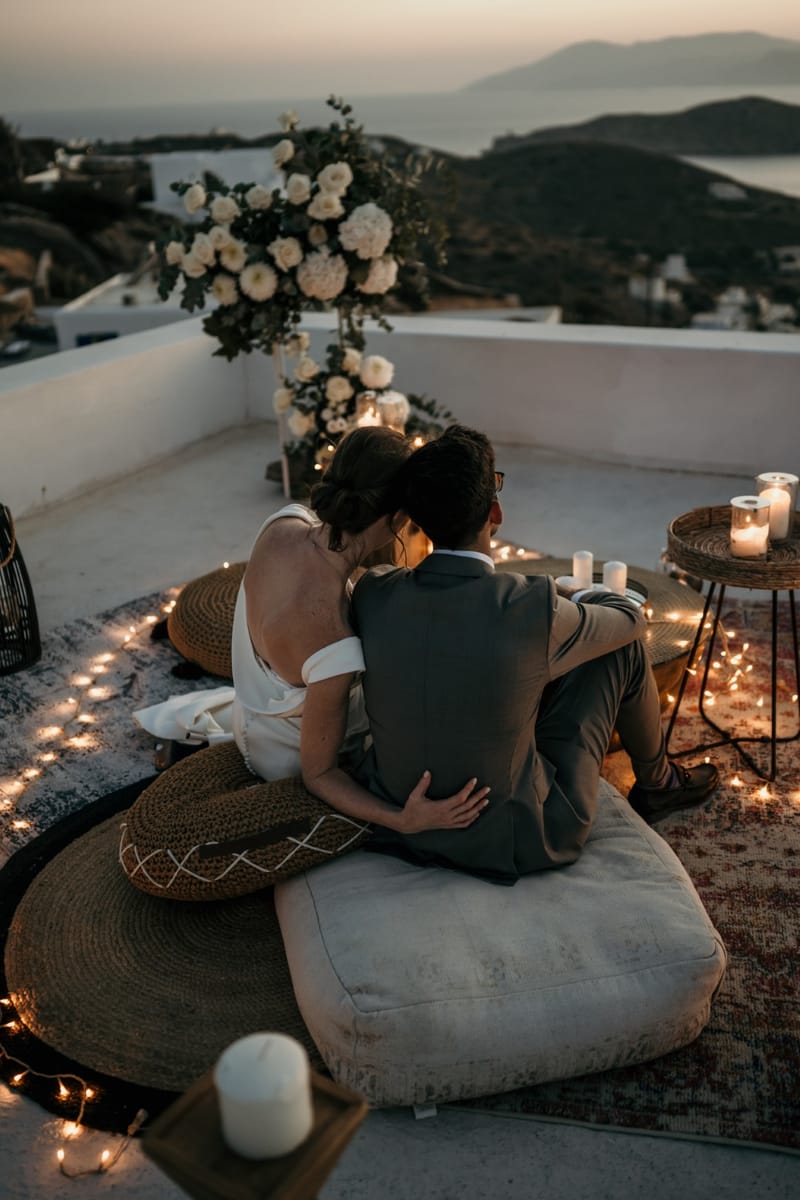 Caitlin & Mike Elopement in Ios