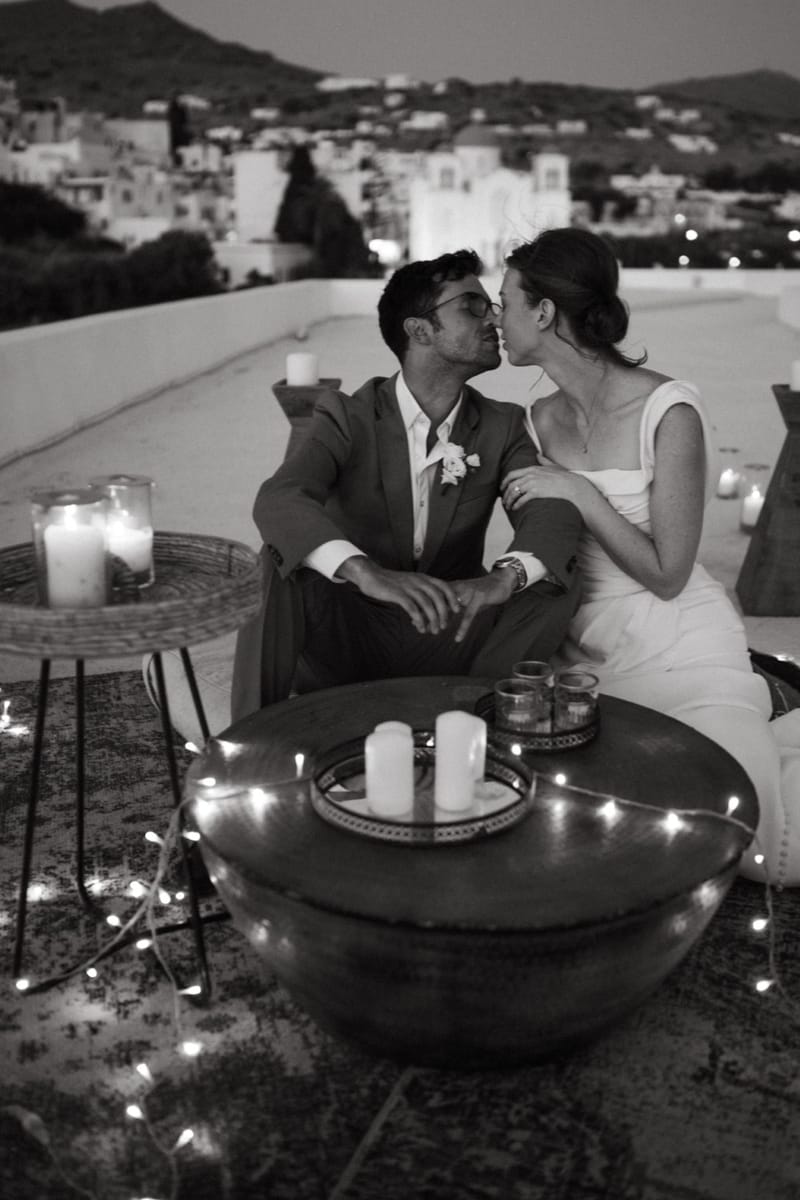 Caitlin & Mike Elopement in Ios