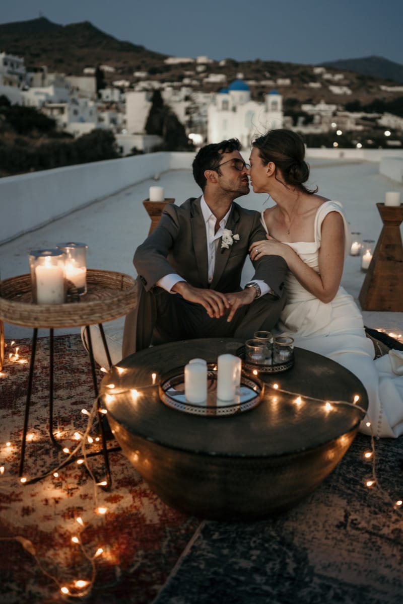 Caitlin & Mike Elopement in Ios