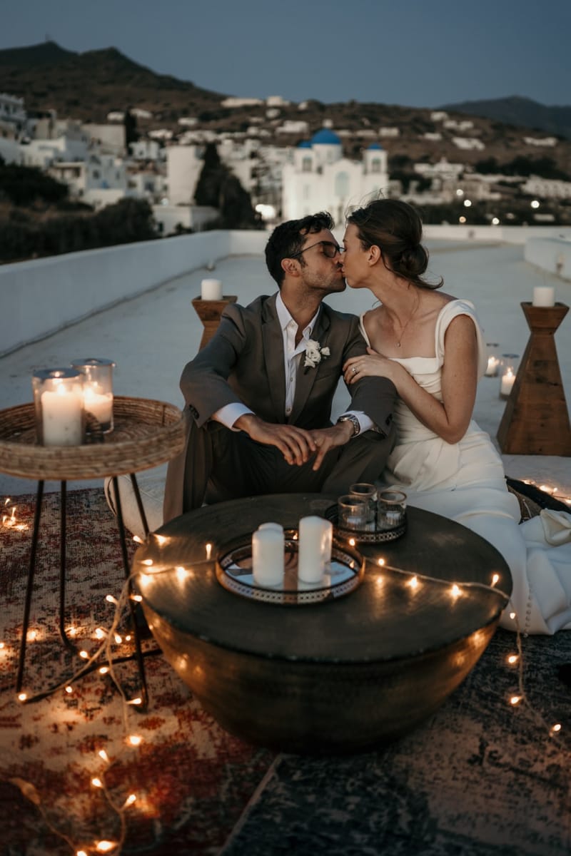 Caitlin & Mike Elopement in Ios