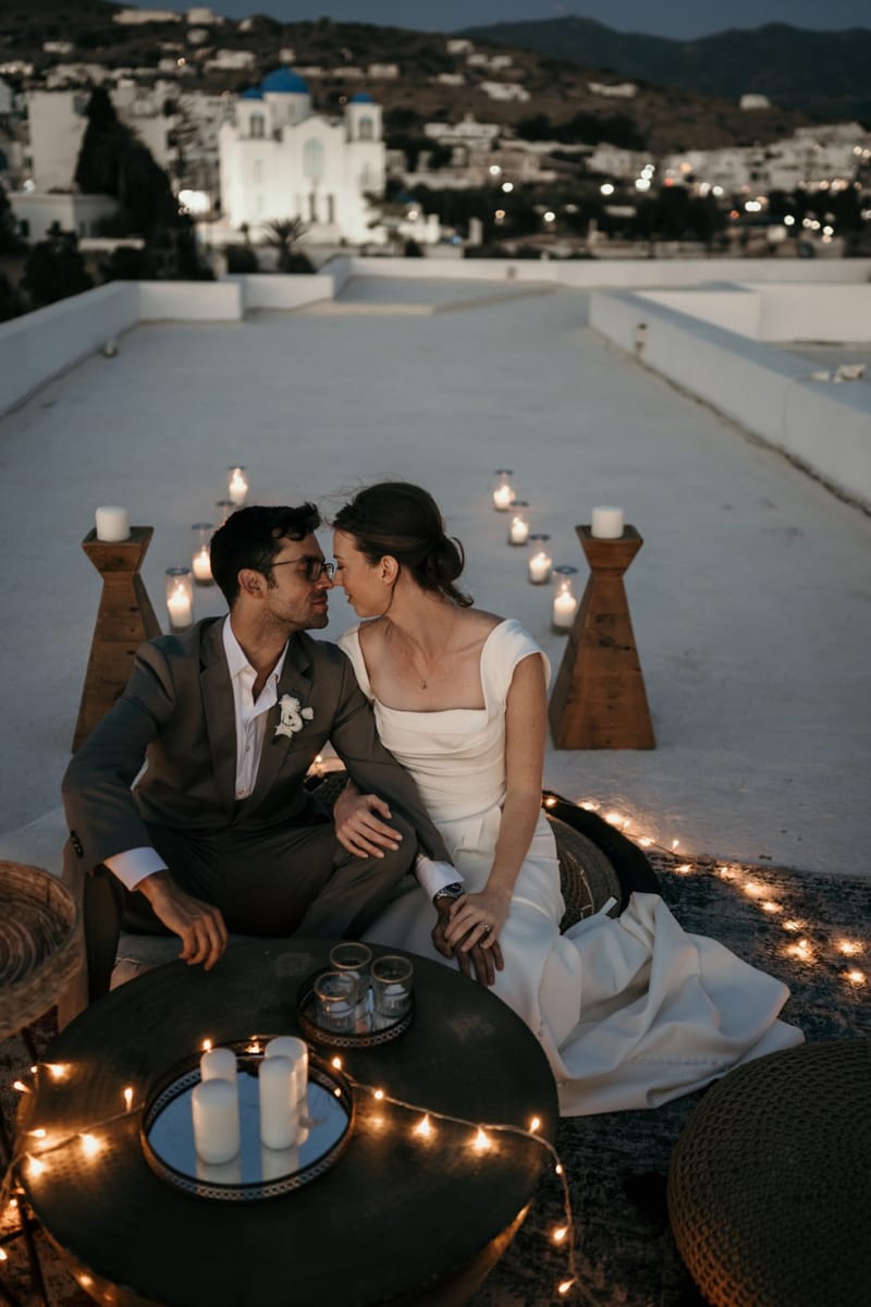 Caitlin & Mike Elopement in Ios