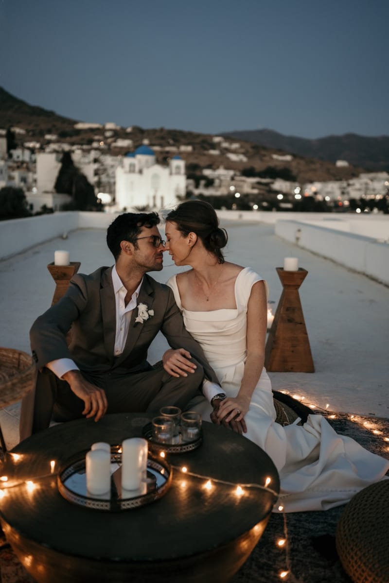 Caitlin & Mike Elopement in Ios