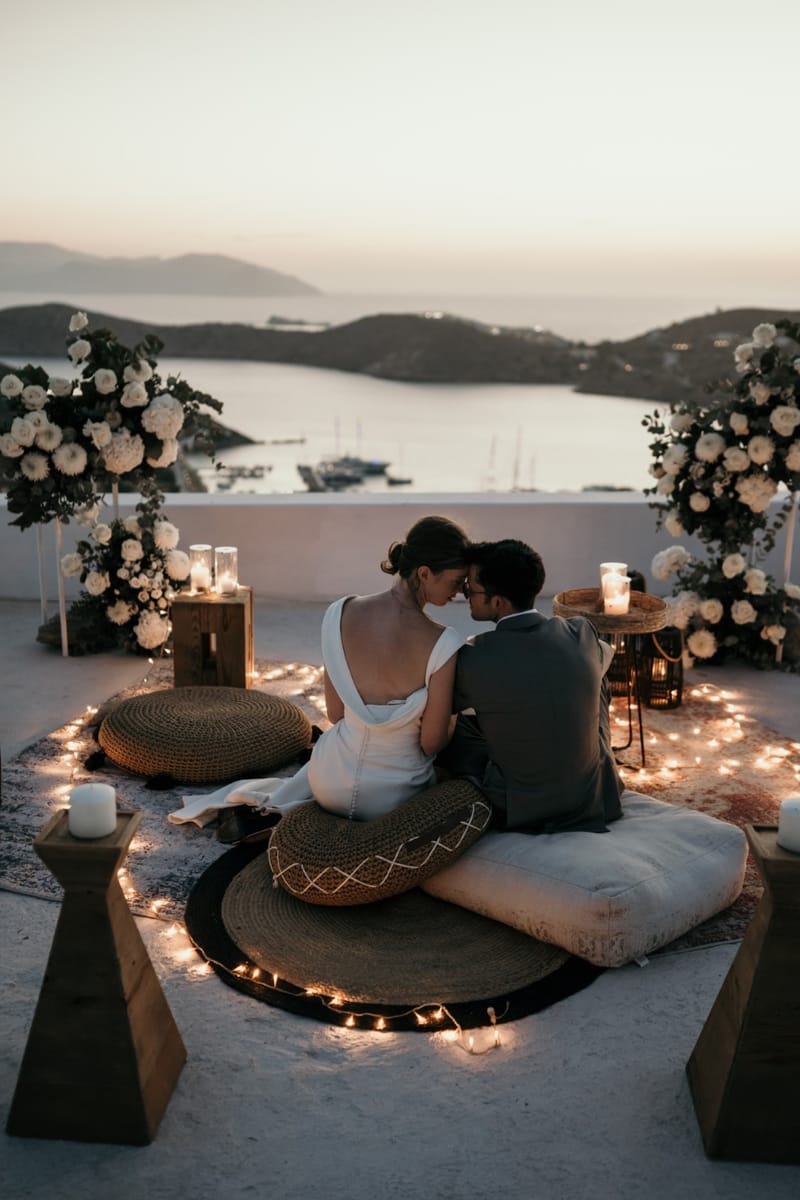 Caitlin & Mike Elopement in Ios