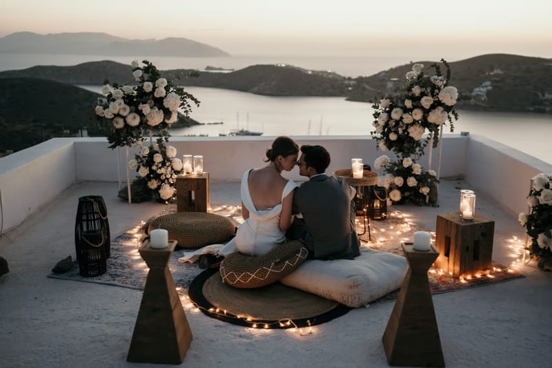 Caitlin & Mike Elopement in Ios