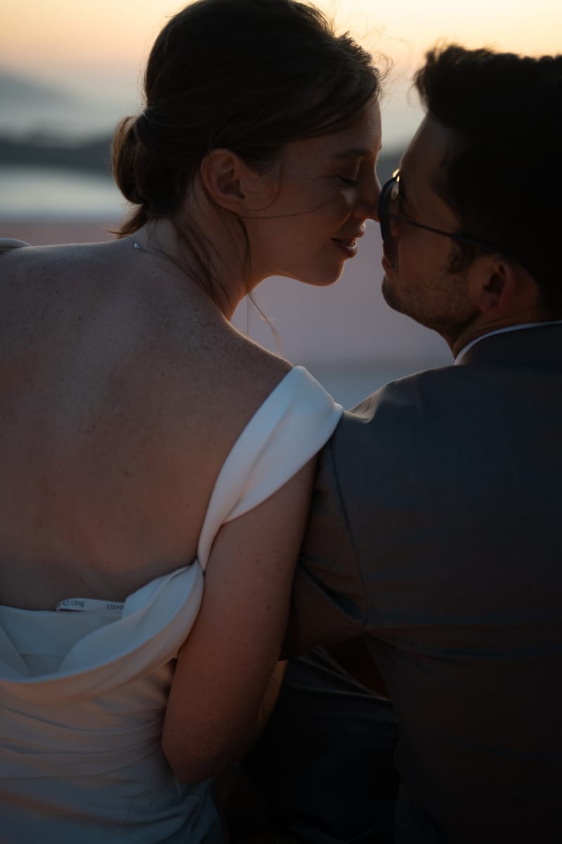 Caitlin & Mike Elopement in Ios