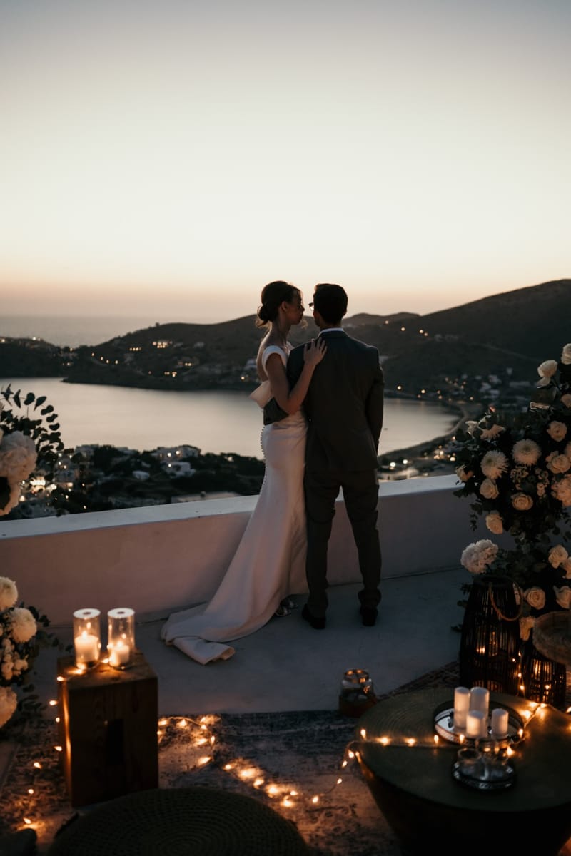 Caitlin & Mike Elopement in Ios