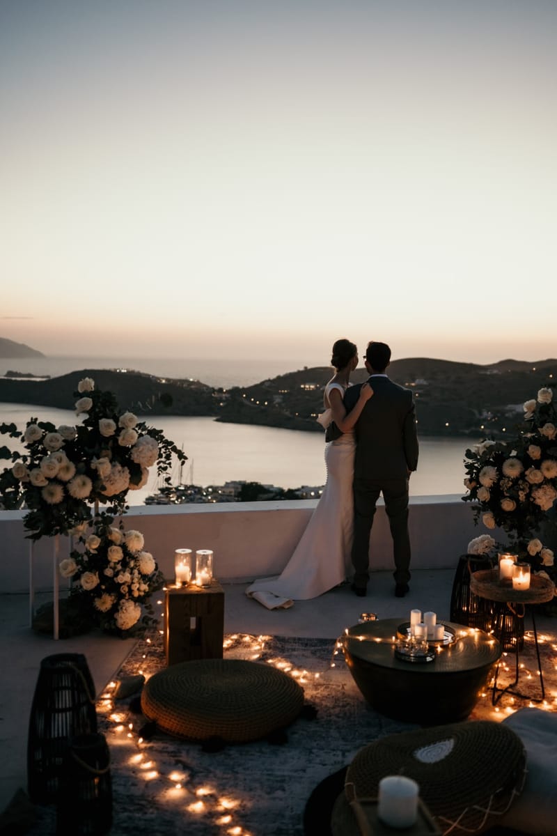 Caitlin & Mike Elopement in Ios