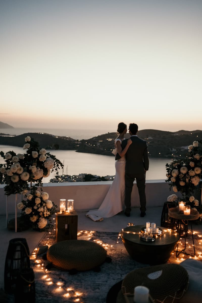 Caitlin & Mike Elopement in Ios