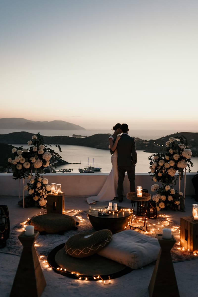 Caitlin & Mike Elopement in Ios