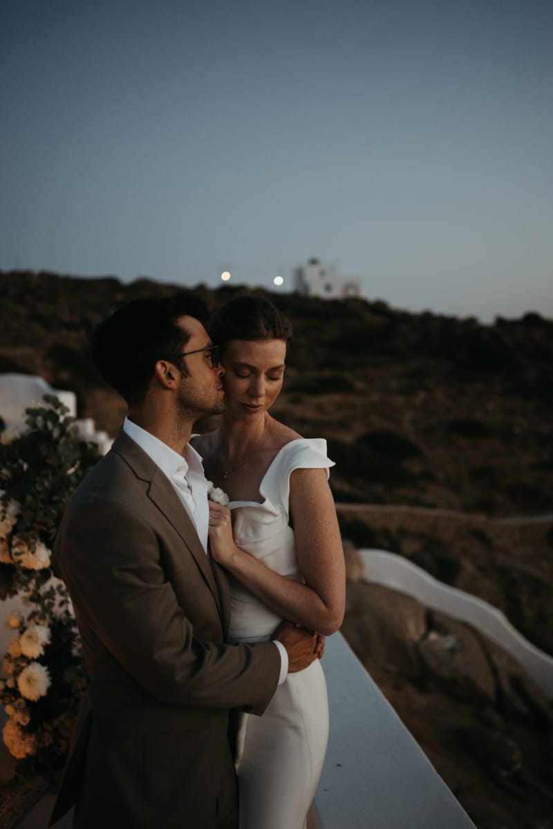 Caitlin & Mike Elopement in Ios