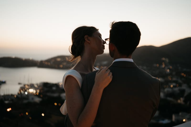 Caitlin & Mike Elopement in Ios