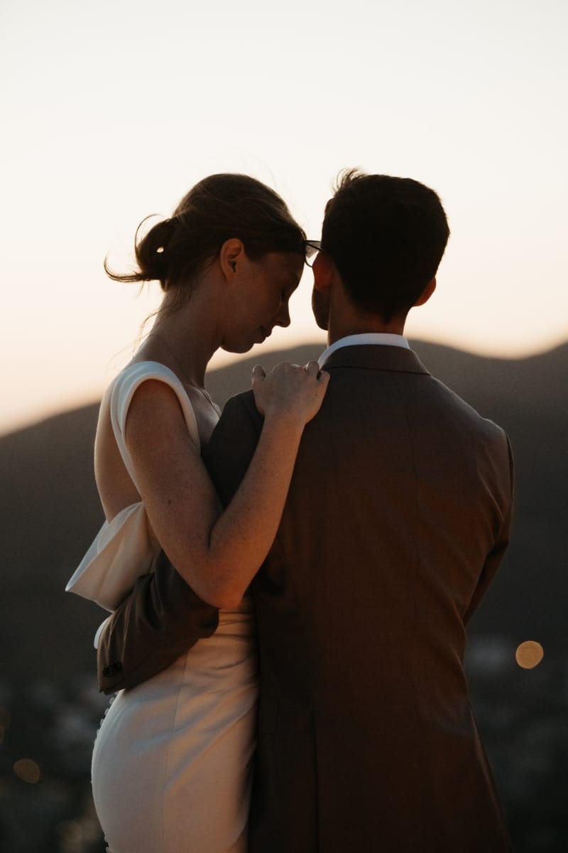 Caitlin & Mike Elopement in Ios