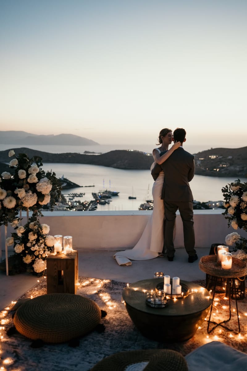 Caitlin & Mike Elopement in Ios