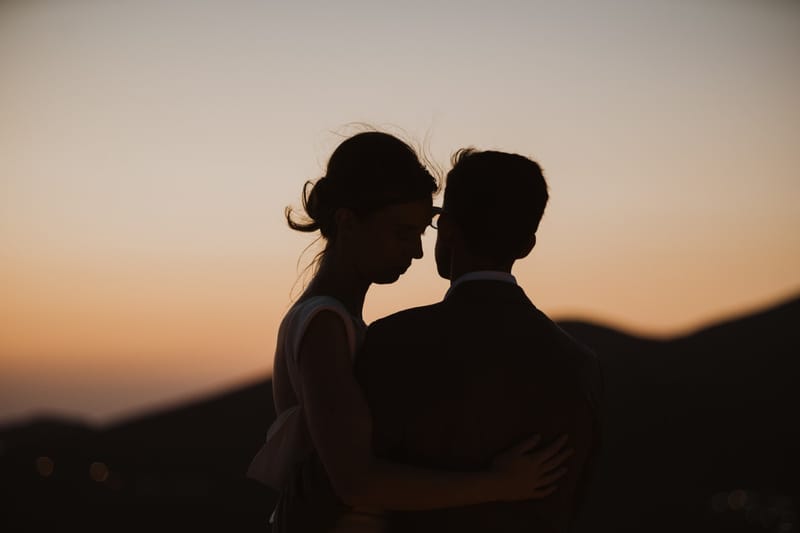 Caitlin & Mike Elopement in Ios