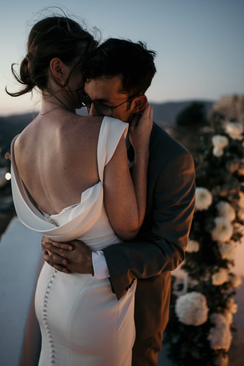 Caitlin & Mike Elopement in Ios