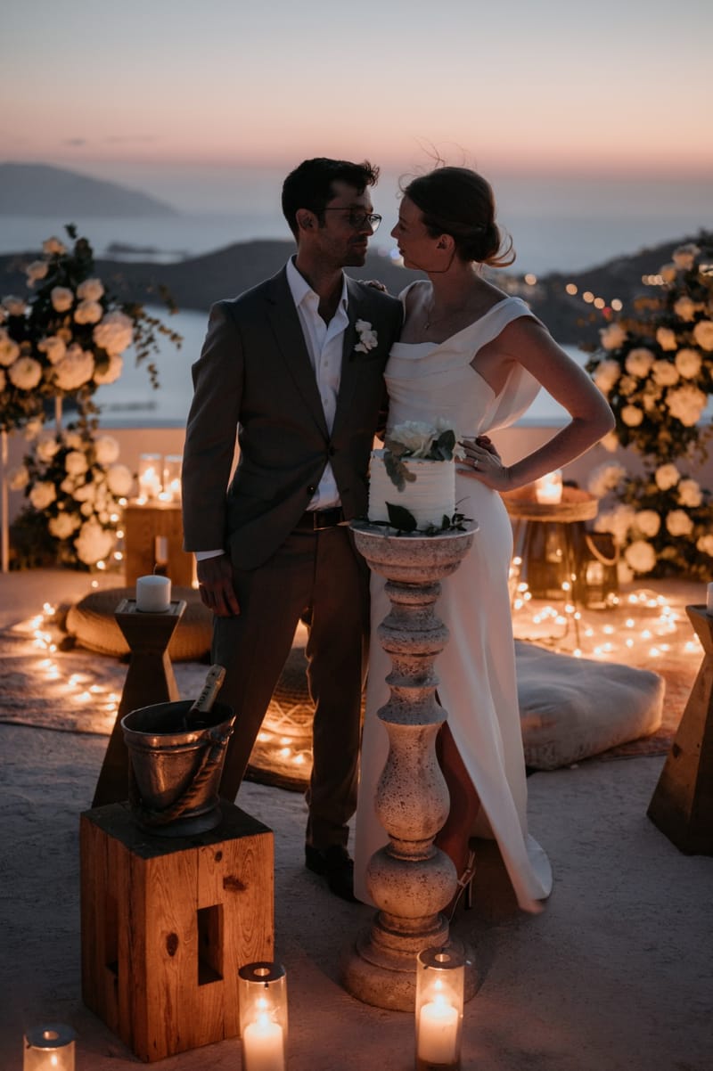 Caitlin & Mike Elopement in Ios