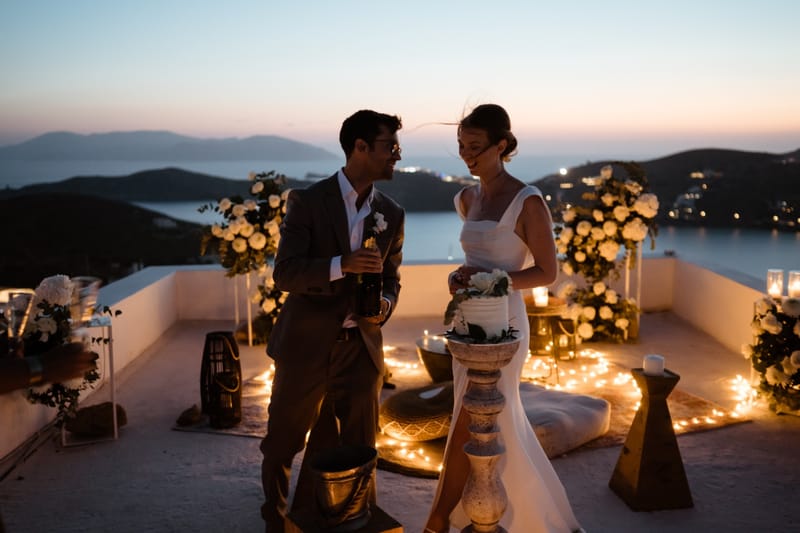 Caitlin & Mike Elopement in Ios