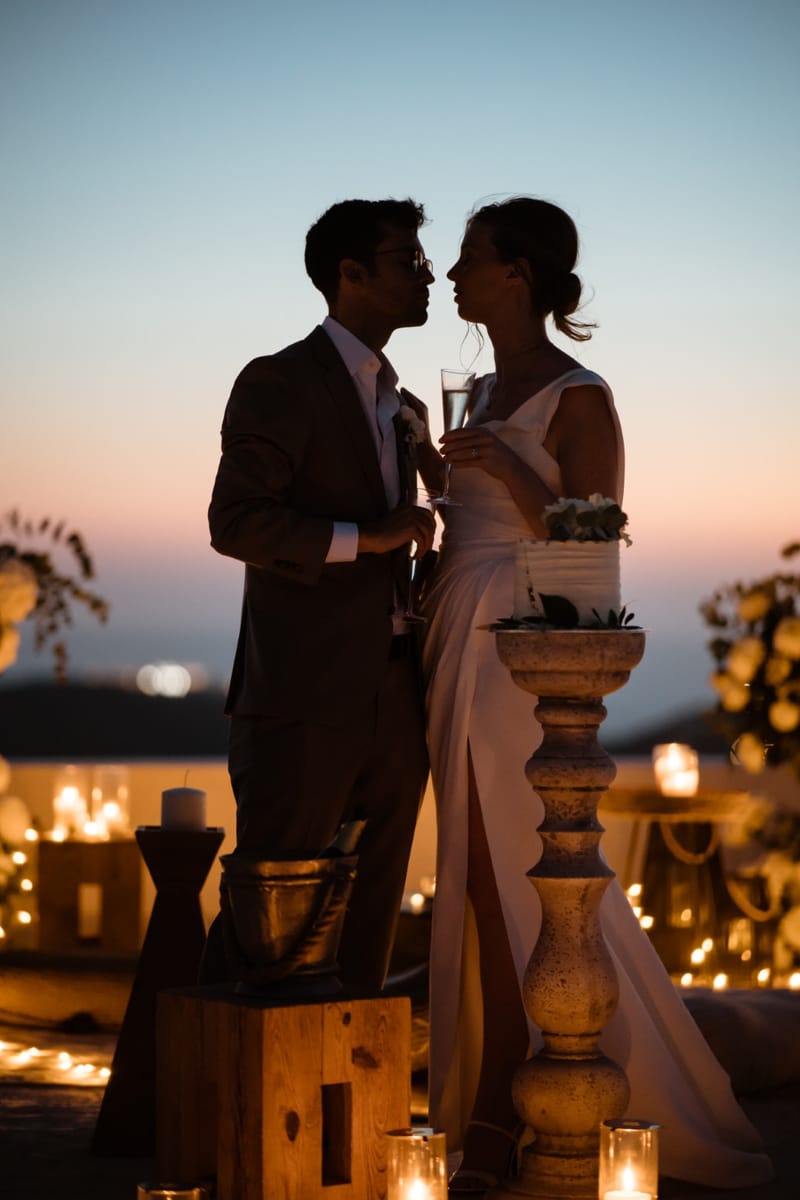 Caitlin & Mike Elopement in Ios