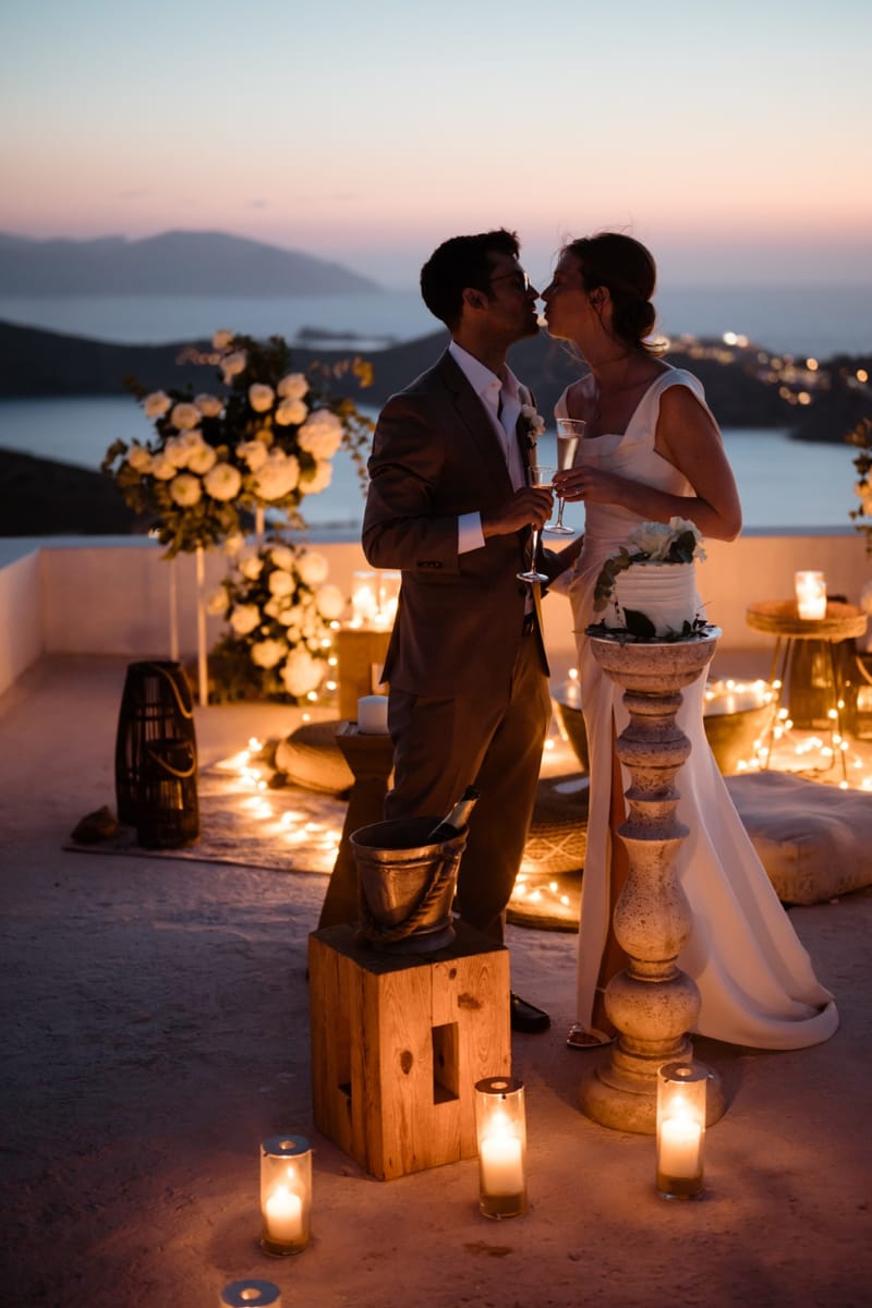 Caitlin & Mike Elopement in Ios