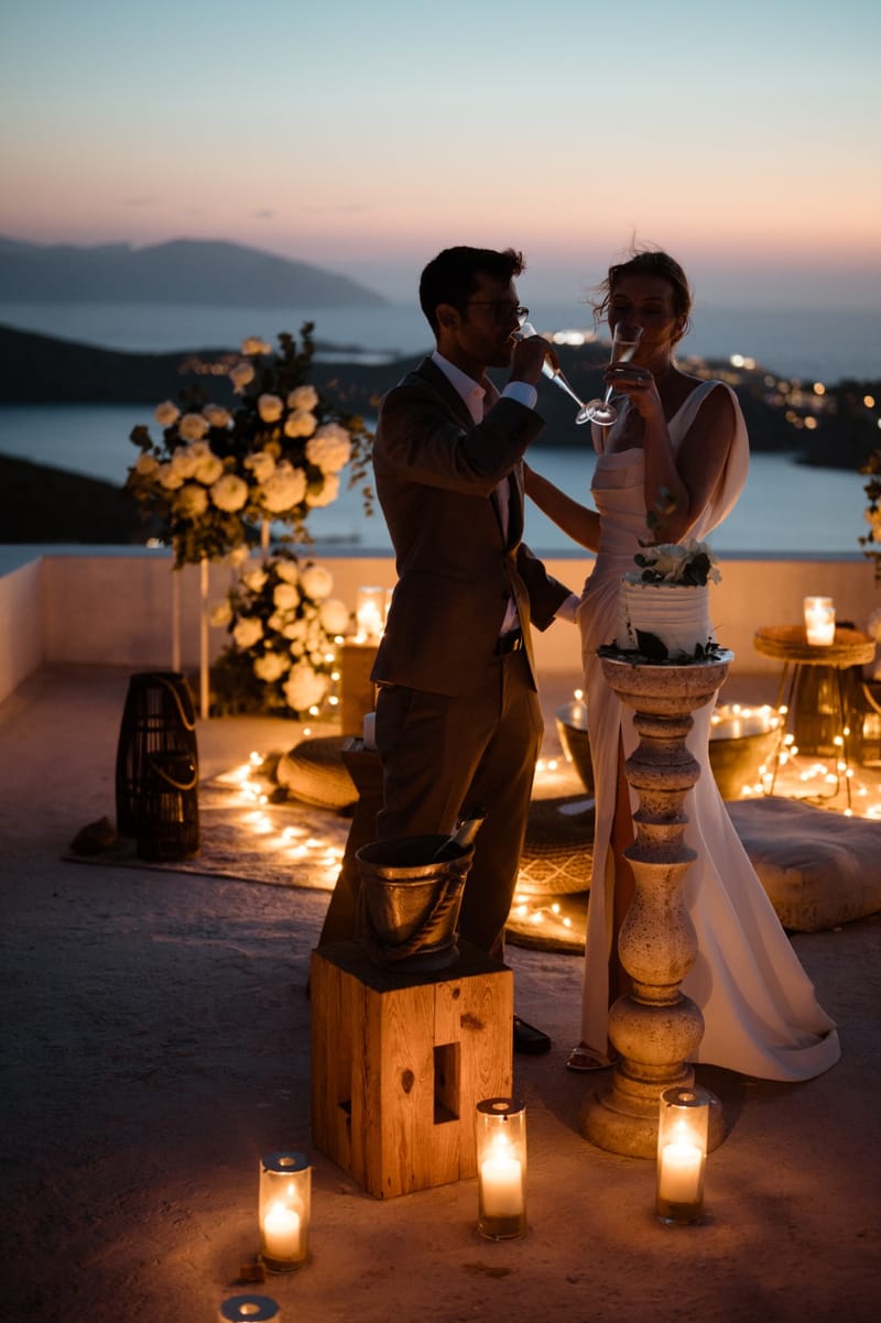 Caitlin & Mike Elopement in Ios